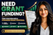 write a winning grant proposal with grant research and application
