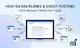 do off page SEO with high quality guest posts