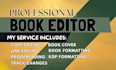 proofread book editing copy editing manuscript development self kdp publishing
