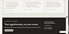 design a modern clinic website template in framer