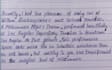 provide beautiful handwriting services
