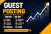 do SEO guest post backlinks on high da guest post