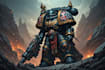 create warhammer 40k art