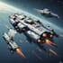 draw high quality spaceship concept