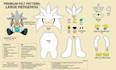 create a custom plush sewing pattern for plush toy production