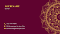 design a professional double sided business card