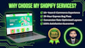 fix shopify bugs redesign shopify and new shopify store setup