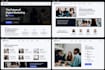 create a modern responsive web application