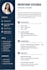 design a professional CV resume in canva