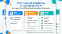 write SEO optimized youtube titles descriptions and tags