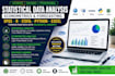 do statistical data analysis, spss, r, stata, python, excel