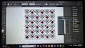 create textile pattern and print