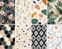 create modern textile and surface pattern designs