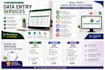 do accurate data entry and excel data formatting