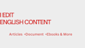 professionally edit and improve your english content