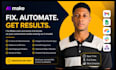 fix make com automation make com error debug make com scenario make com expert