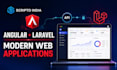 build a modern angular web app with a secure laravel API