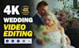 do wedding video editing