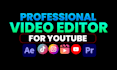 be youtube short video editor, instagram reels,  tik tok