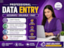 accurate data entry and typing