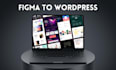 convert figma to elementor or figma to wordpress website
