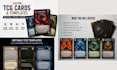 design custom tcg cards trading card game card templates