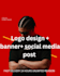 do professional canva logo design and social media post