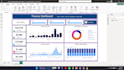 create a power bi dashboard and data visualization