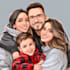design a professional cartoon family characters