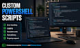 automate windows and IT tasks with powershell scripts