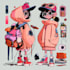 design a cartoon character