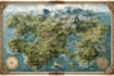 make hand drawn map illustration of cities