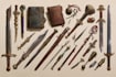 make a game concept fantasy weapon illustration