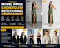 professionally retouch model photos and portrait images
