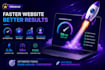 optimize word press website speed for mobile and desktop