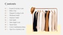 create a modern fashion lookbook powerpoint template