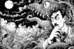 draw fantasy horror comic in cartoon style