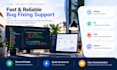 fix PHP and laravel bugs database errors and security issues