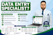 provide accurate data entry, excel, web research