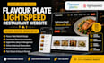 build flavour plate lightspeed restaurant website design digital menu setup