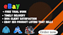 do ebay listing, ebay seo, ebay lister, item specifics