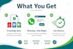 setup whatsapp and web chatbot for your business