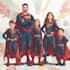 design a family superhero portraits