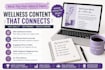 write SEO health and wellness blog posts and articles