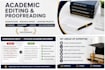 provide business research, strategic analysis and academic editing