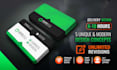 create 5 unique professional business card design concepts