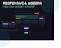 build a responsive website using HTML CSS and javascript