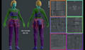 create realistic 3d metahuman character, unreal engine game character modeling