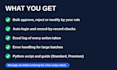 automate approve, reject and update tasks on any gov portal
