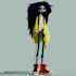 do a cartoon character art
